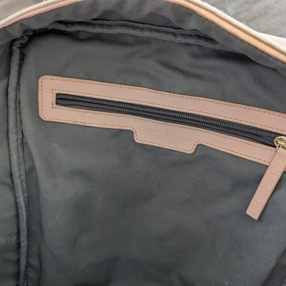 Kapten & Son Malmö Cherry Blossom Laptop Waterproof Backpack Pink Commuter Work - Picture 14 of 15